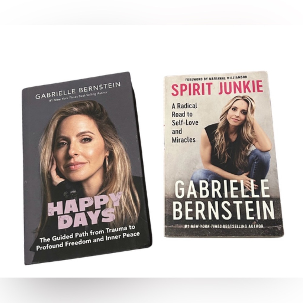 Gabrielle Bernstein Book Bundle | Spirit Junkie & Happy Days